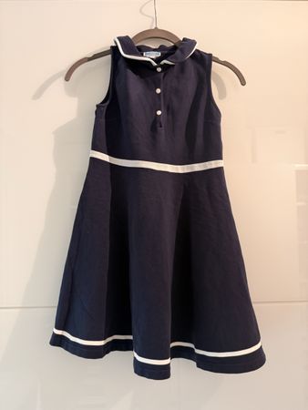 Jacadi Paris Kleid marineblau Grösse 140cm sehr guter Zustan