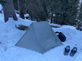 Aricxi Zelt (Peak 1/Hunter 1)ca.  800gr Top  Zustand