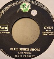 Vinyl-Single Elvis Presley - Blue Suede Shoes/Tutti Frutti