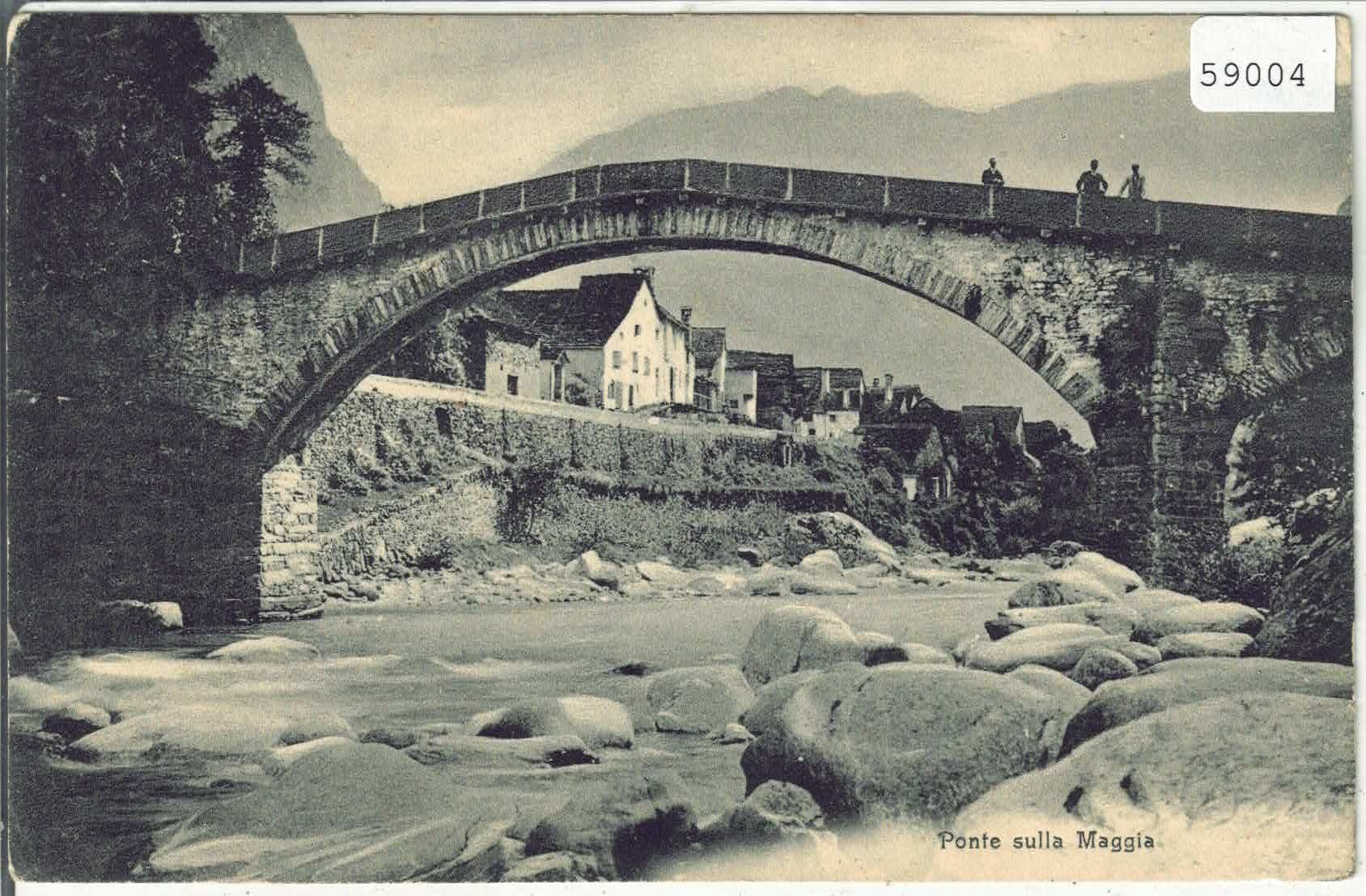 Cartoline postali: Ponte sulla Maggia – Usato da Ettingen venduto da Kartenplanet