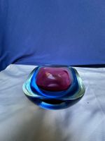 Vase en verre vintage,Muranodesign moderne et couleurs vives