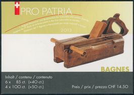 2013 - Pro Patria - Markenheftchen - Ersttag ET