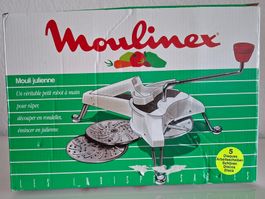 Moulinex Mouli Julienne Gemüsehobel mit 5 Scheiben