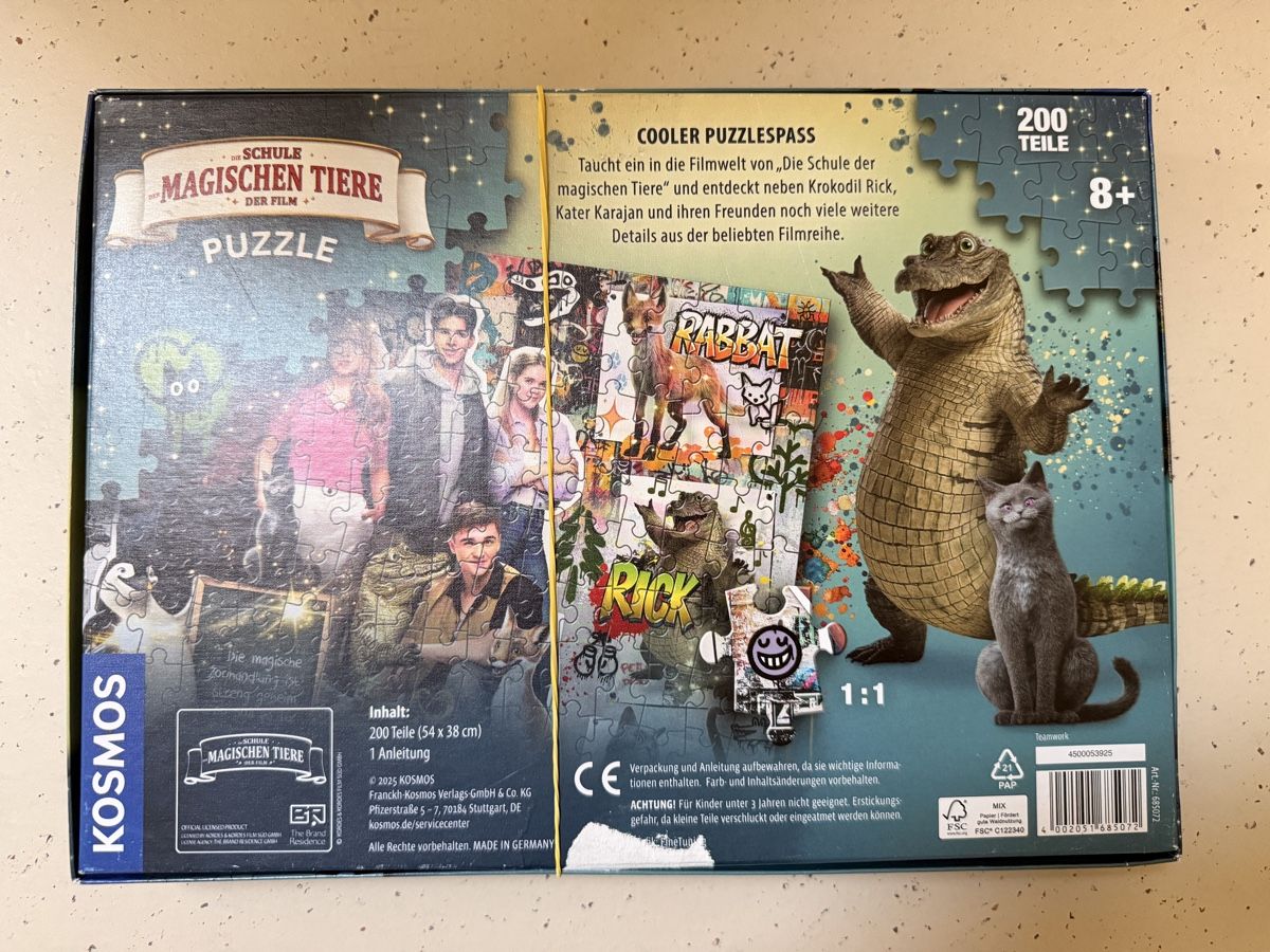 Puzzle: Schule der magischen Tiere Puzzle 200 Teile – Usato da uster venduto da amplid02 1