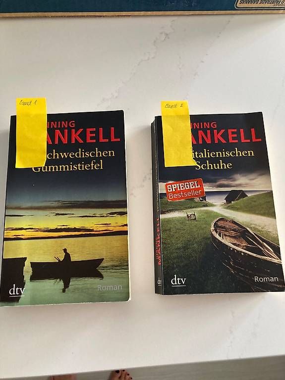 Livres: Henning Mankell 2 Bücher! – D'occasion à Oberegg par Modetrend1a