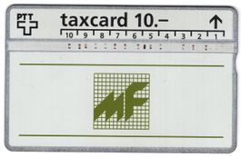 MF - seltene Firmen Taxcard