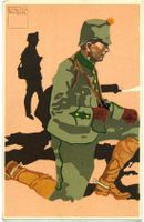 Militär AK. Emil Huber. 1916