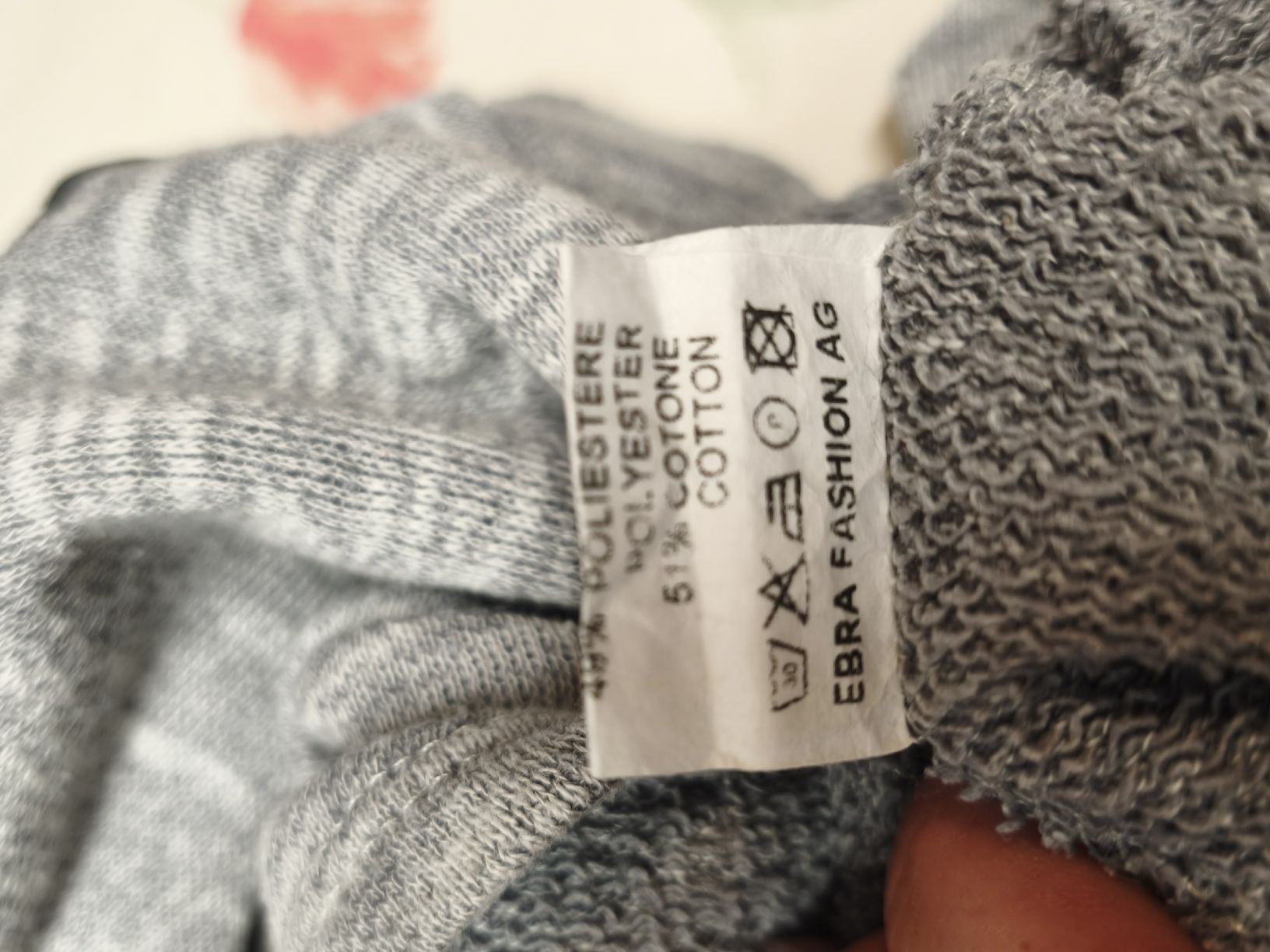 Zebra Maglioni & Felpe: Pullover zebra grau M/L mit Aufdruck 89 – Usato da Emmetten venduto da SecondhandSiska 4