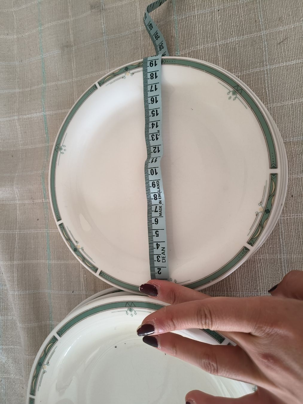 Set di piatti: Teller von white Rose exquisite China  – Usato da Zug venduto da kat_q98k 2
