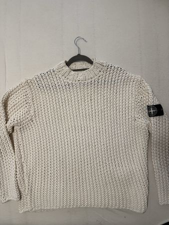 Stone Island UV Reactive Chain Stitch Sweater Size L