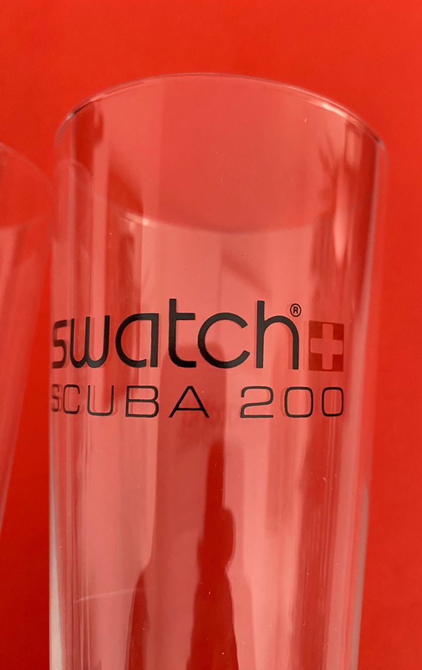 Bicchieri: Original Swatch Gläser (Stange) – Nuovo (secondo la descrizione) da Muhen venduto da Netsale 1