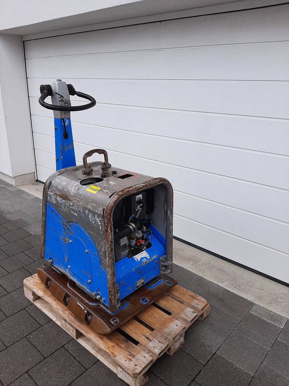 Tutte le macchine: Vibroplatte Rüttelplatte Weber Hatz Diesel – Usato da Rain venduto da Kleinmoto 2