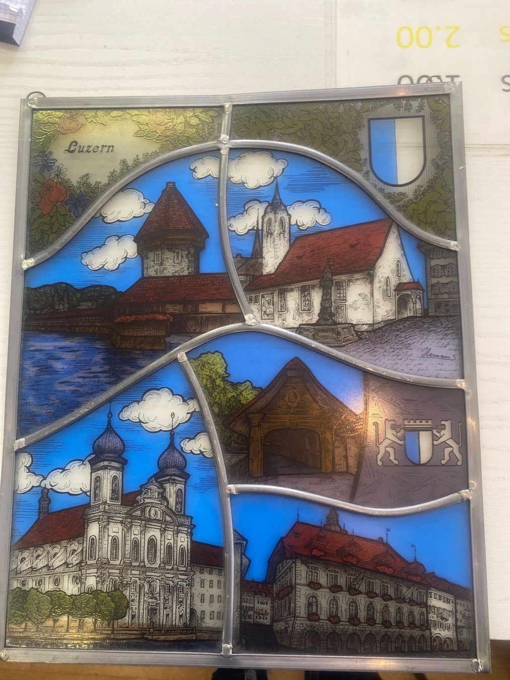 Foto & Immagini: Glasbild von Luzern – Usato da Kriens venduto da Mollinos