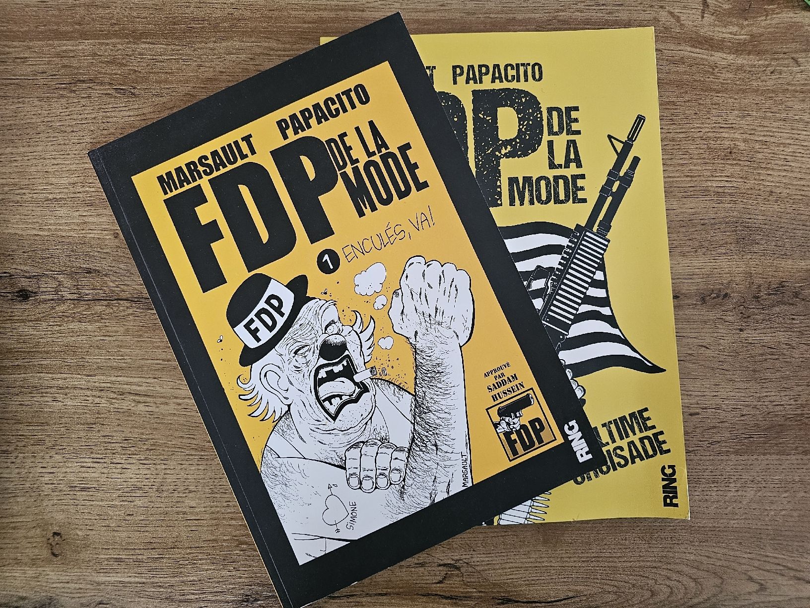 Libri: Marsault Papacito FDP de la Mode 1 et 2 – Usato da Veytaux venduto da bogoss