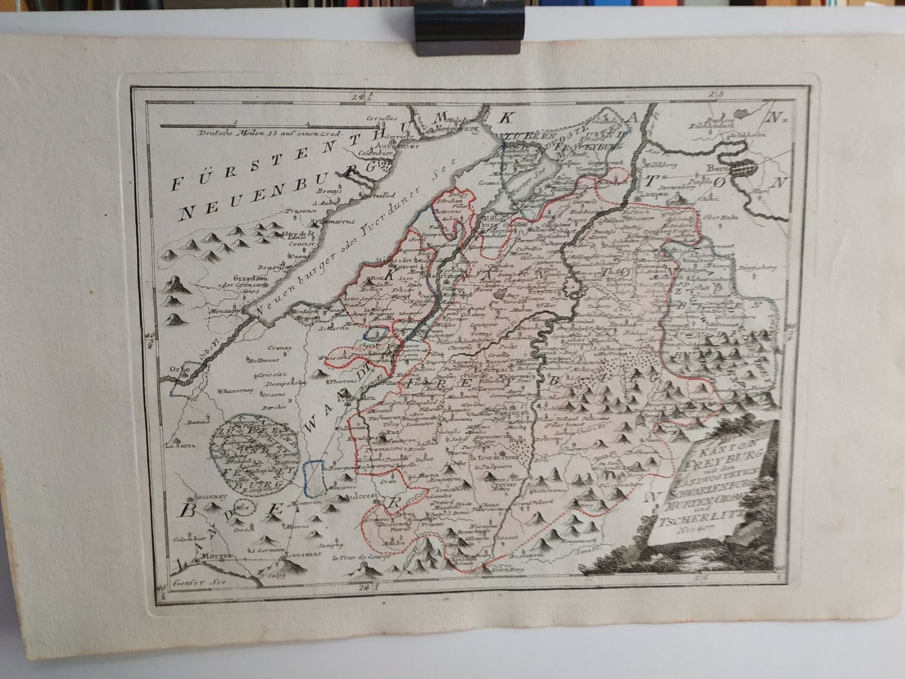 Cartine & Atlanti: Freibourg - "FREYBURG" - Reilly - 1790 – Usato da Sorengo venduto da 74in