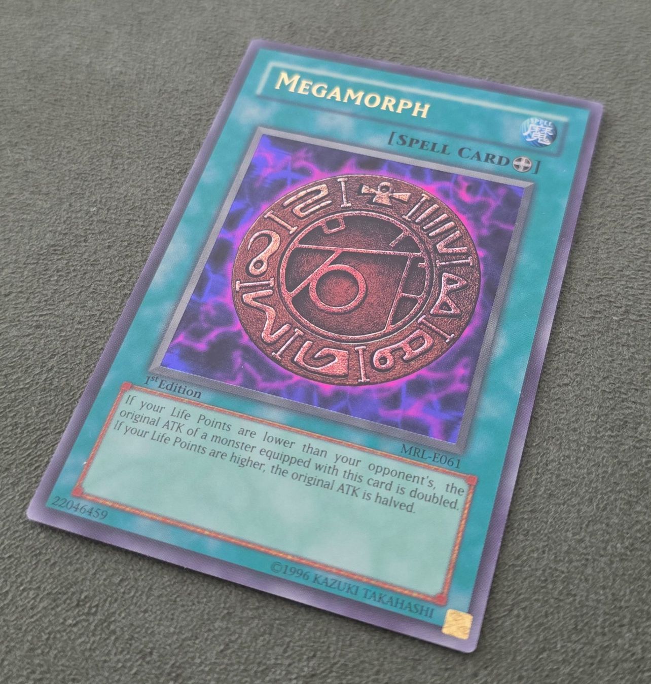 Yugioh Carte collezionabili: Yu-Gi-Oh! 1. Edition MRL-E061 Megamorph EX+ – Usato da Oberwil BL venduto da Autobueb 1