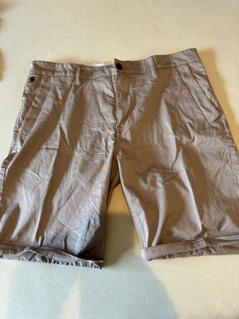 G-Star RAW Herren Shorts Gr. 36 beige Chino Shorts