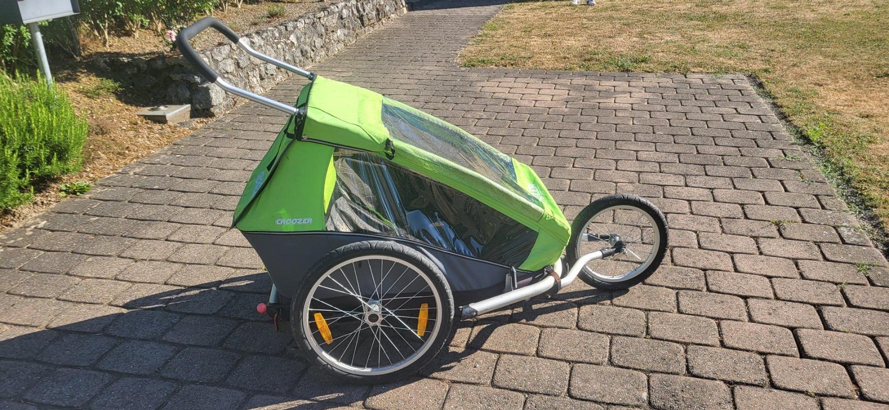 Croozer Rimorchi: Croozer Kid for 2 mit Vollausstattung – Usato da Ipsach venduto da LM1314 5