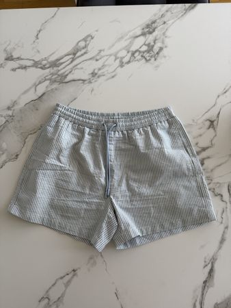ZARA Badeshorts Gr. M Seesucker kurz neu