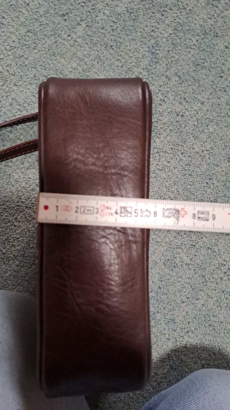 Vera Pelle Borse da donna: Echte hochwertige Ledertasche klein braun. NP 95.- – Usato da Frauenfeld venduto da Andadaa 8