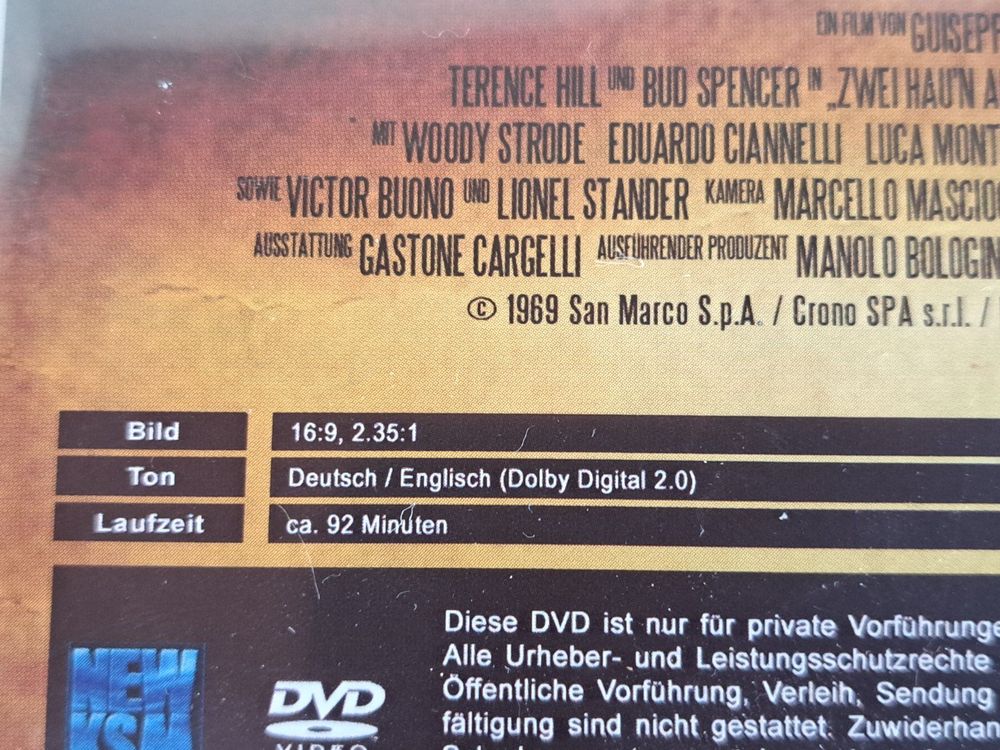 DVD Hügel der blutigen Stiefel mit Terence Hill, Bud Spencer (Gebraucht ...