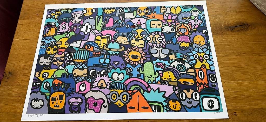 Grafica & Litografie: Lithographie Kev Munday – Usato da Botyre (Ayent) venduto da Claude-EvelyneS