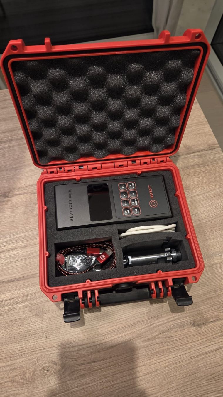 Misurare: Divesoft Analyseur HE/O2 + Limiteur Mk2 – Usato da Vandoeuvres venduto da Pi_ 3