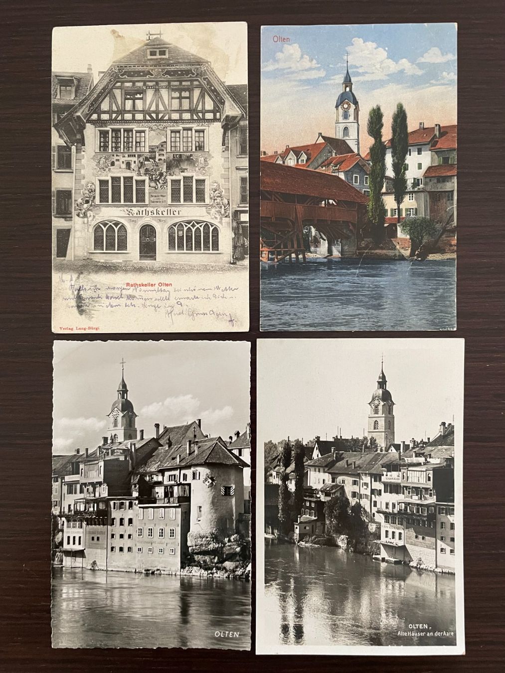 Cartoline postali: OLTEN Ortsansicht / Ortspartie, 18 Ansichtskarten – Usato da Wald ZH venduto da TLILEF 3