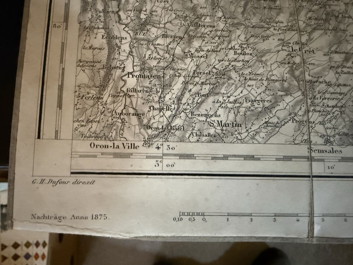 Landkarten & Atlanten: Atlas Topographique de la Suisse Dufour – Gebraucht aus Fribourg von Ardoffel 4