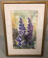 Blumen Aquarell von C.Gyr, 1989