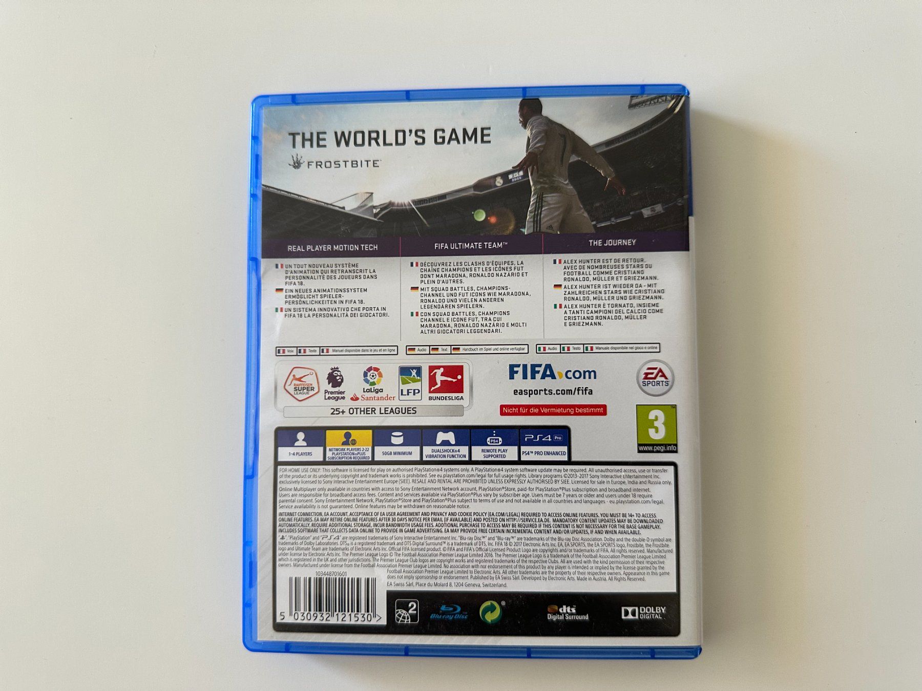 Sony Jeux: FIFA 18, Sony Playstation 4, PS5 – D'occasion à Couvet par nay_prh5 2