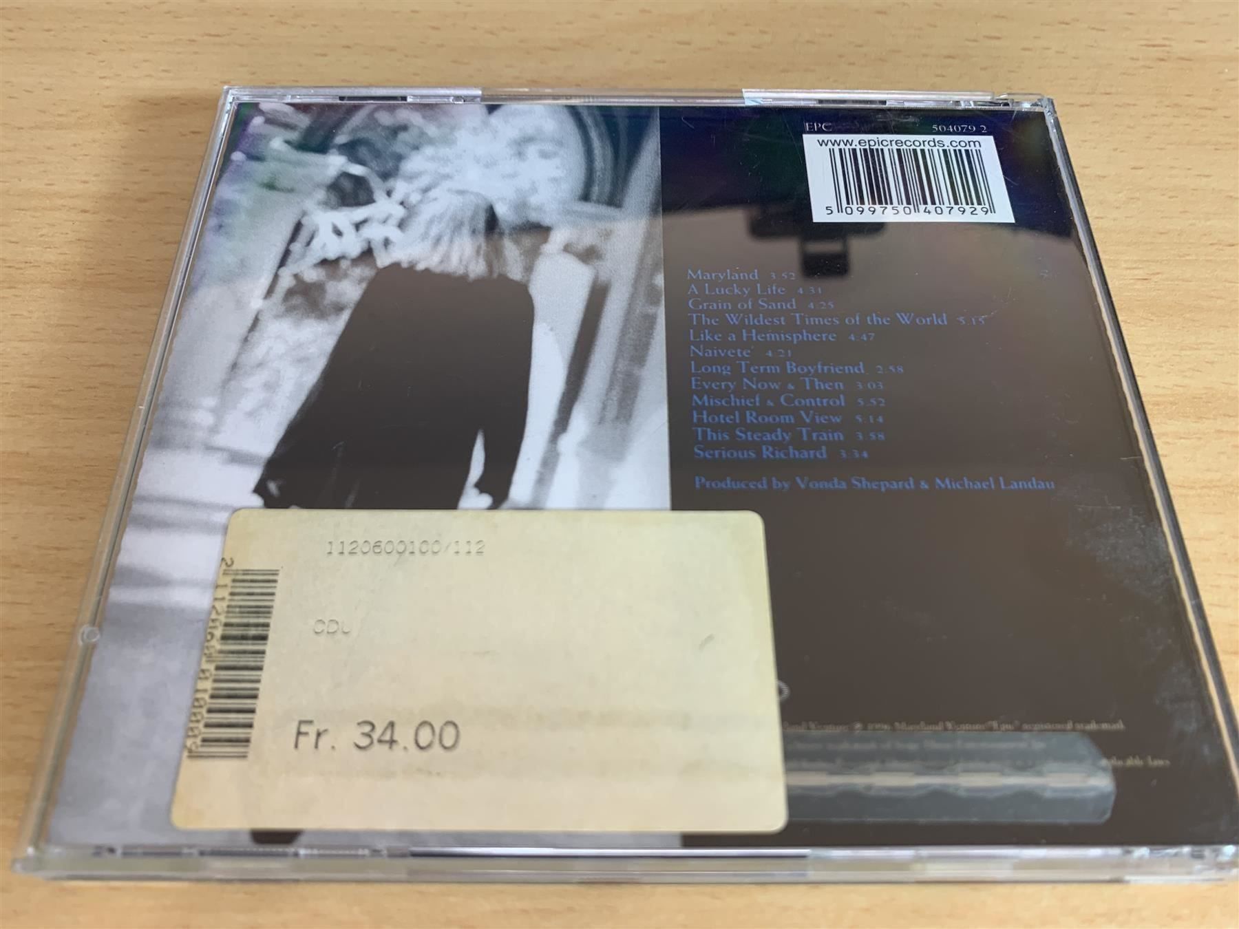 CD: Vonda Shepard – It's Good, Eve – Usato da Rikon im Tösstal venduto da Alpenmutz 1
