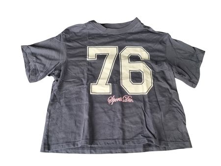 Tshirt schwarz mit 76 Druck