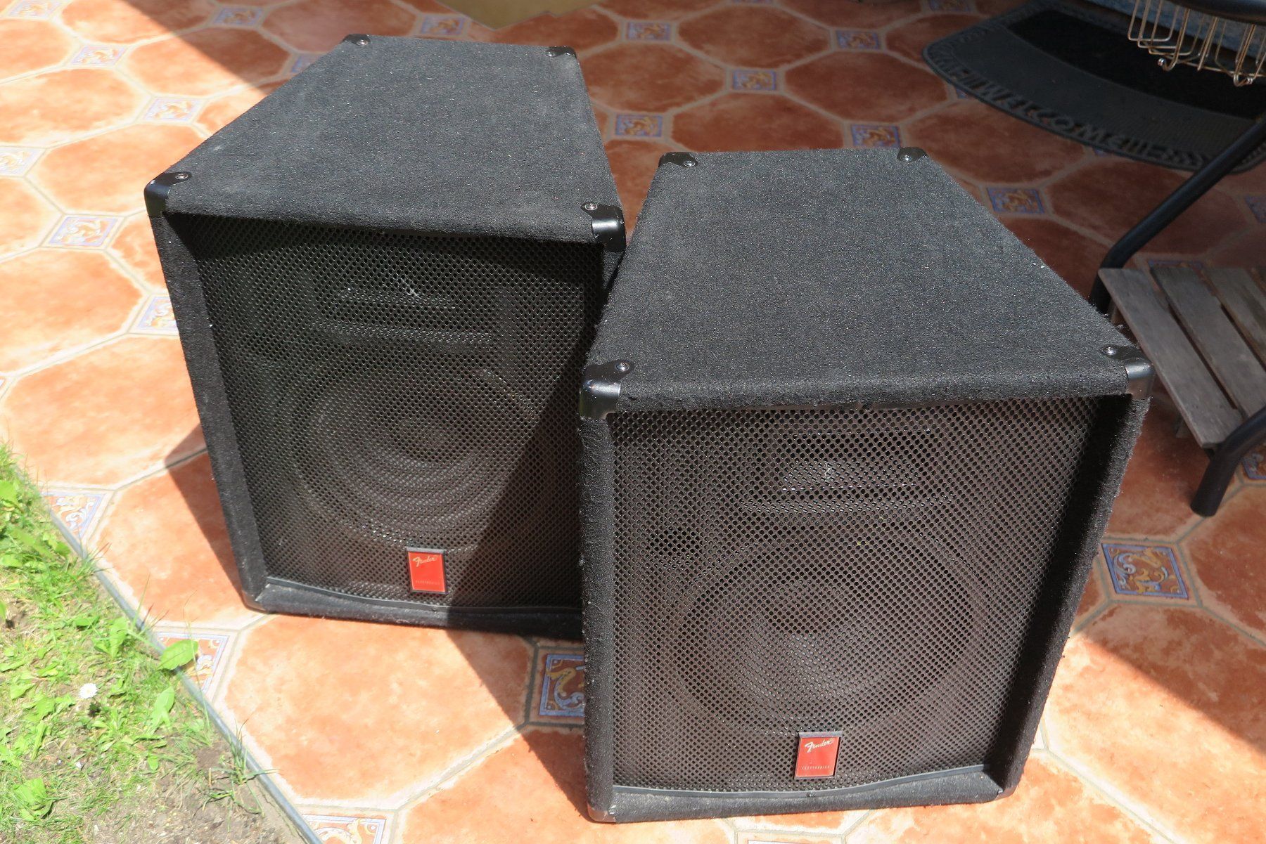 Roland Verstärker: Fender electronics Boxenpaar  mit Roland CPM Verstärker – Gebraucht aus Bonaduz von Mikebond
