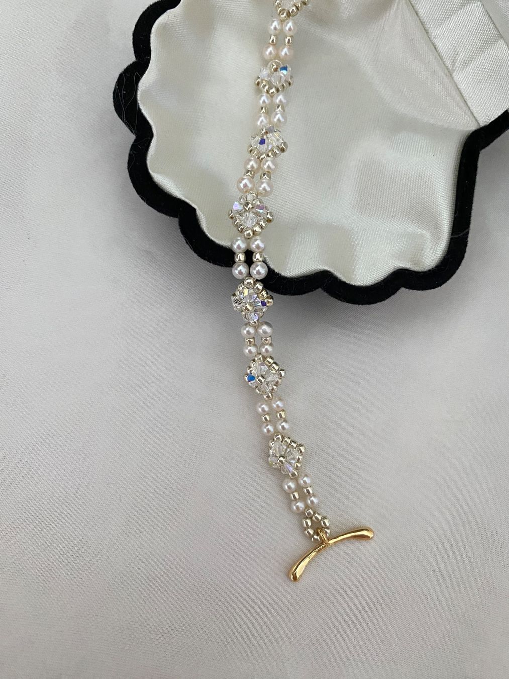 Bracciali & Braccialetti: Süsswasserperlen/Perlen Armbänder – Nuovo e nell'imballaggio originale da Sarnen venduto da Yingsperlen4