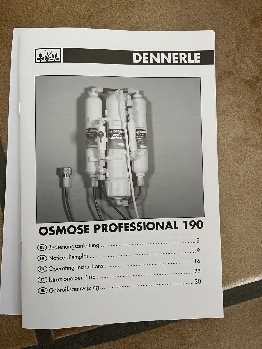 Installations sanitaires: Dénnerle Osmose Professional 190 – D'occasion à Selzach par Alli69 4