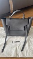 Celine Mini-Gürteltasche, Belt Bag, Grau