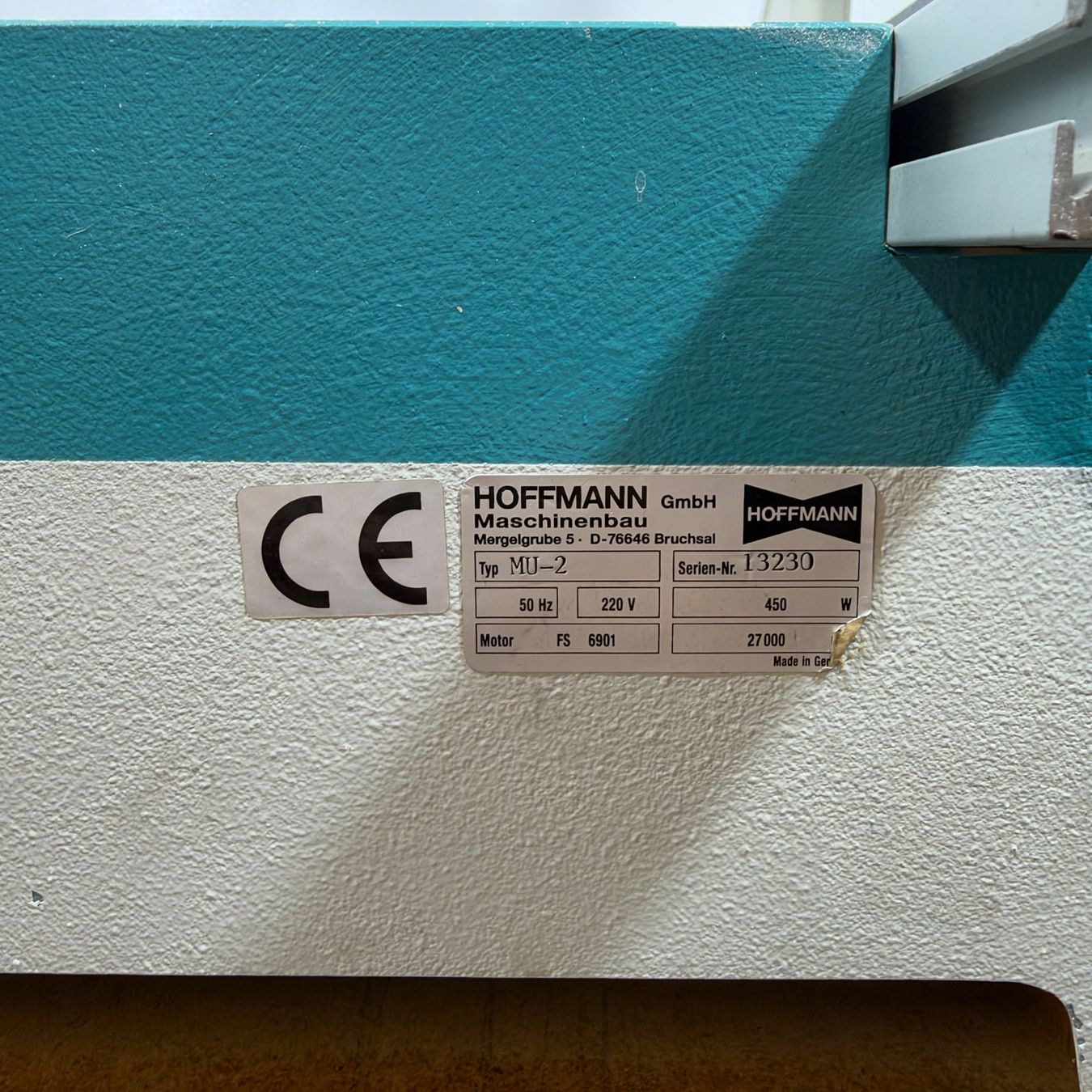 Tutte le macchine: SCHWALBENSCHWANZFRÄSE - HOFFMANN MU-2 – Usato da Rothrist venduto da Die_Welle 7