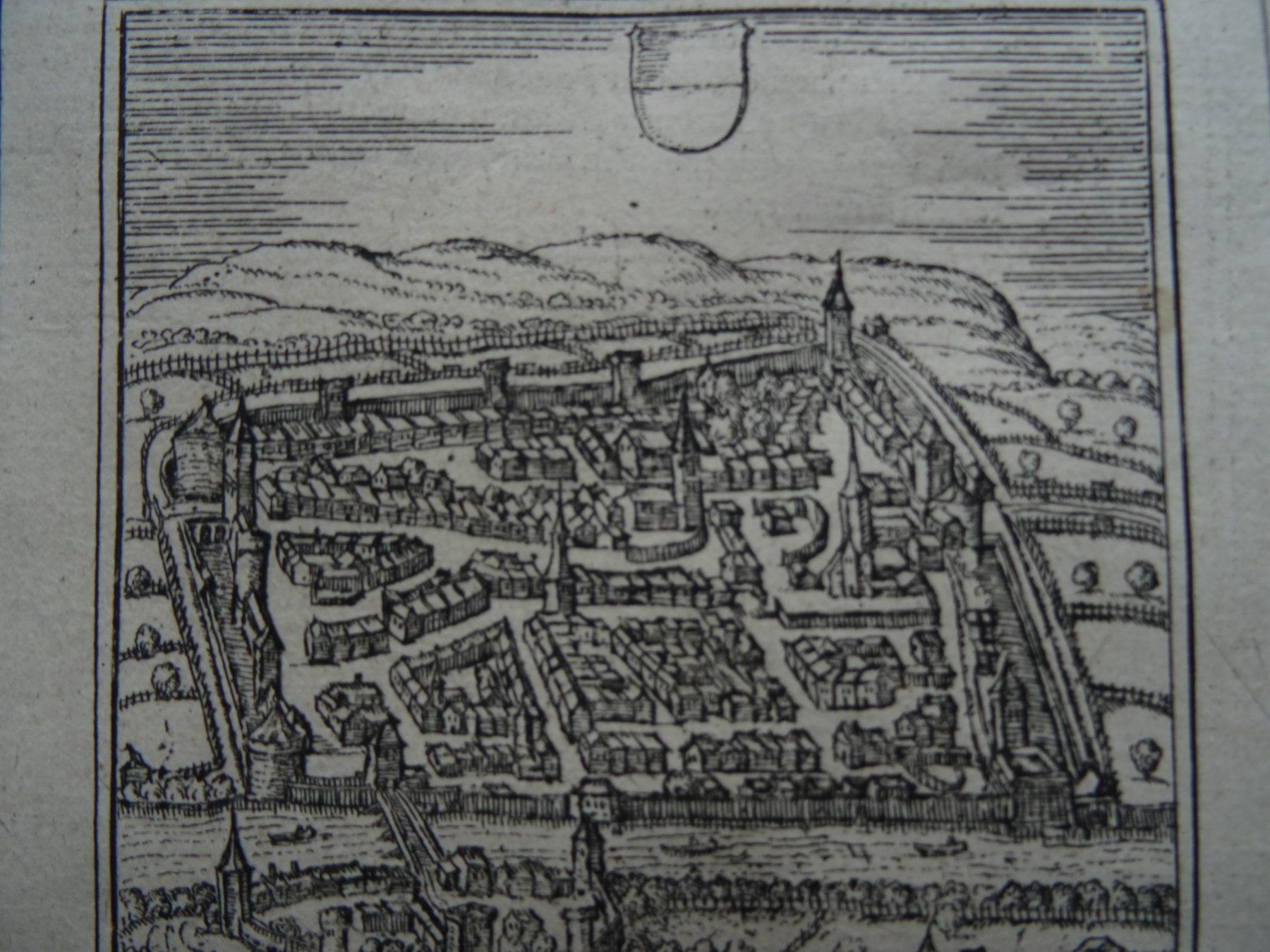 Stiche: Solothurn Kupferstich um 1580 – Gebraucht aus Safnern von Wstussi 1
