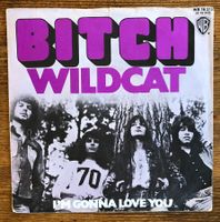 Bitch – Wildcat 7" Single, Hard Rock, 70s