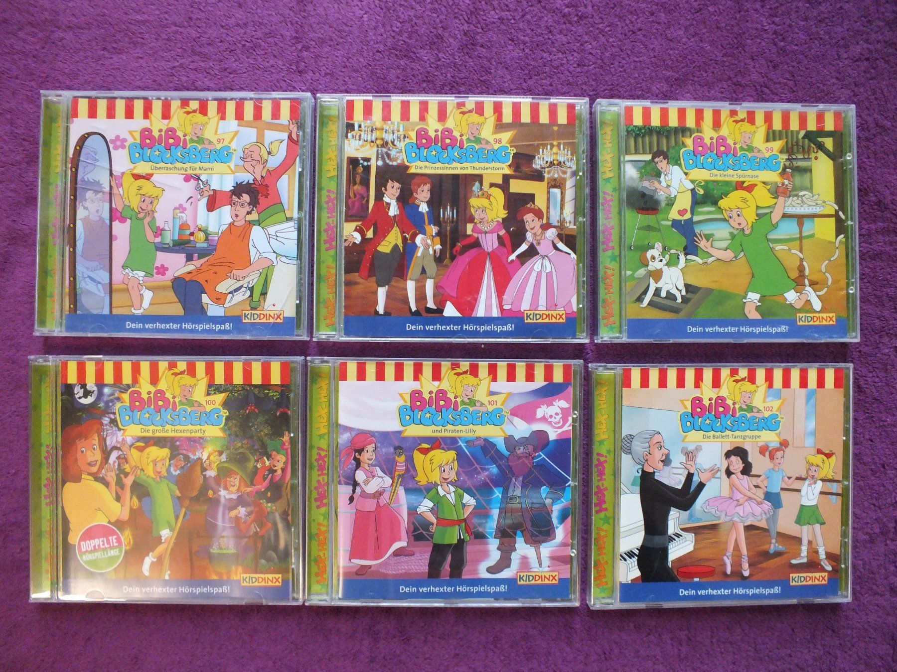 CDs: 6 - Bibi Blocksberg - Hörspiel - CD´s – Gebraucht aus Müllheim Dorf von Seeeule01