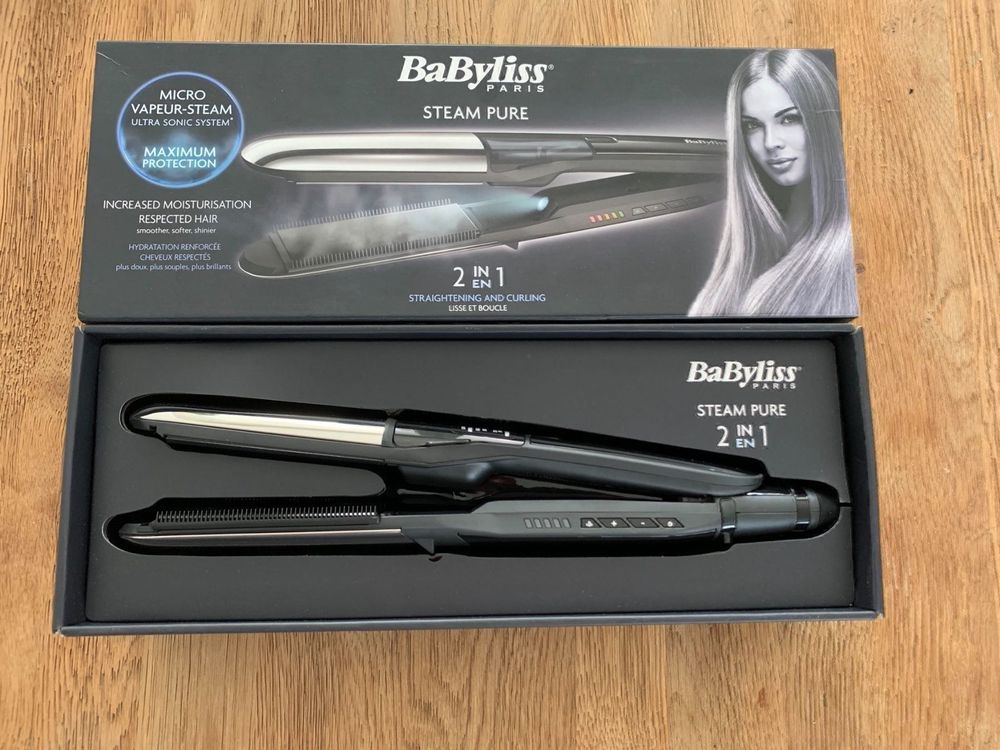 Babyliss with steam hotsell