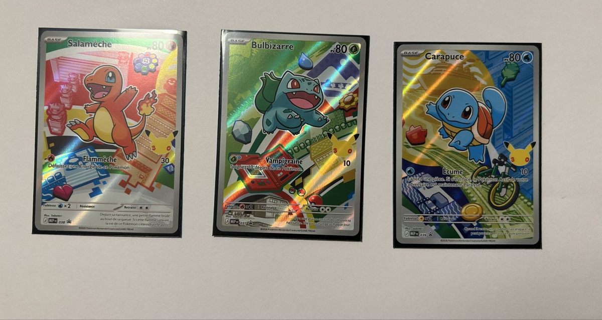 Pokémon Carte collezionabili: First Partner 30th - Pokémon - Kanto first generation - FR – Nuovo (secondo la descrizione) da Lausanne venduto da Audrayaya