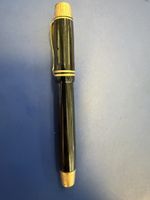Kaweco Sonderklasse Füllfederhalter schwarz Gold Feder