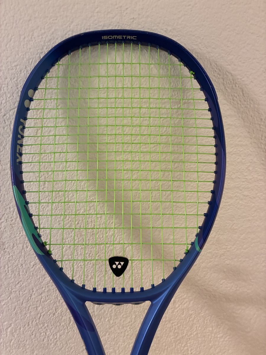 Yonex Racchette: Yonex Ezone 100 V8 + Neues Luxilon Saitenset – Usato da Buchs AG venduto da Cflyingfish 3