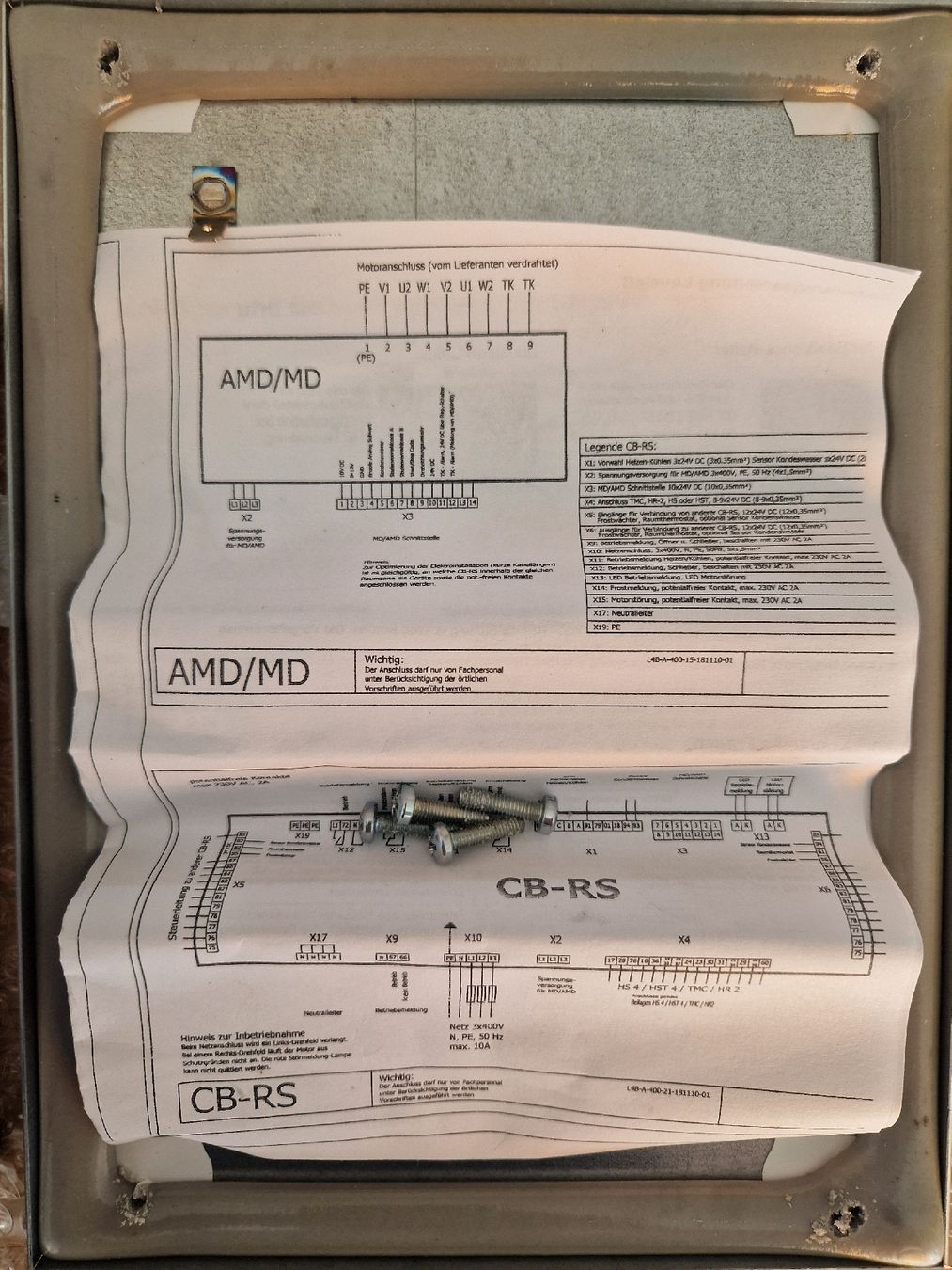 Componenti elettronici: Elektronikgehäuse CB-RS - Neu – Nuovo (secondo la descrizione) da Vogelsang AG venduto da villa9 4