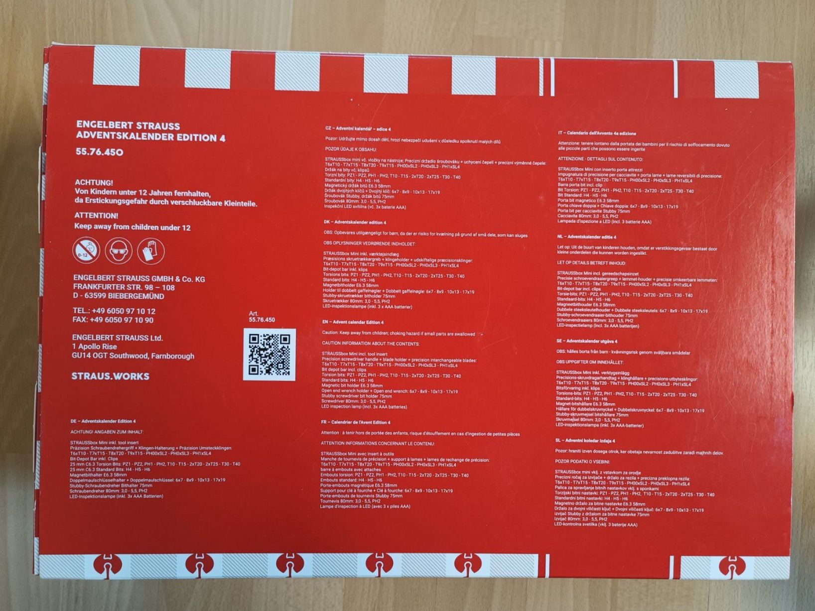 Alle Werkzeuge: Engelbert Strauss Adventskalender Edition 4 – Neu und originalverpackt aus Niederweningen von Twisters 1
