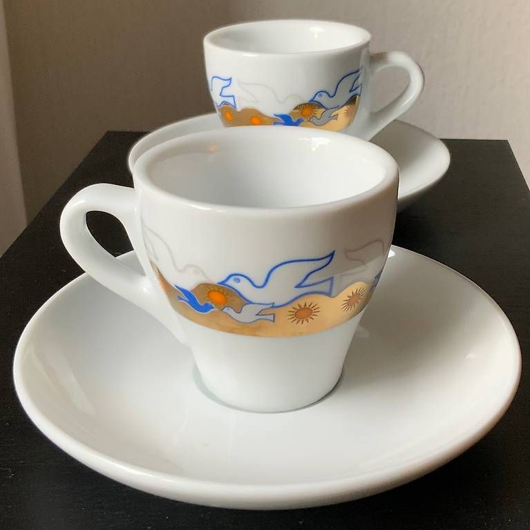 Tassen: Espresso-Tassen mit Unterteller – Gebraucht aus Weinfelden von bea_2ln5 1