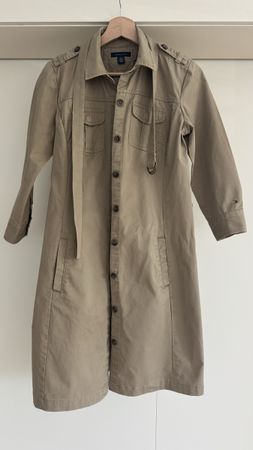 Tommy Hilfiger Safari-Kleid, Beige, Gr. S