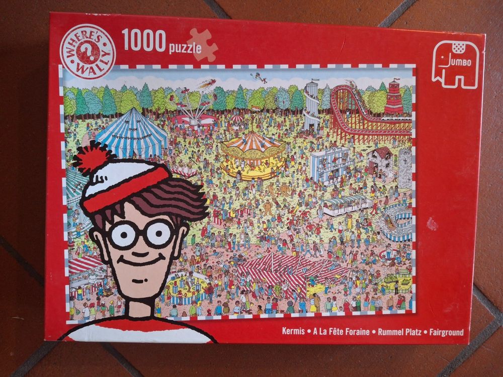 Wo ist Walter? 1000 Teile Puzzle Jumbo (Gebraucht) in Trüllikon für CHF ...